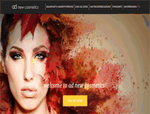Tablet Screenshot of adnewcosmetics.de